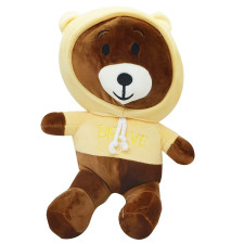 Игрушка Aimon Медведь в блузке с капюшоном 40см mini slide 3
