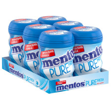 Жувальна гумка Mentos Pure Fresh М'ята 56г mini slide 2