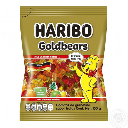Конфеты желейные Haribo Золотые мишки 150г slide 1
