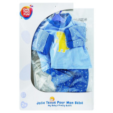 Набір одягу One two fun для пупса в асортименті mini slide 2