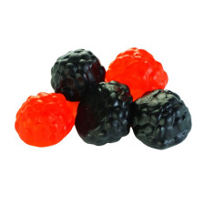 Конфеты желейные жевательные Малина-Черная смородина весовые mini slide 1