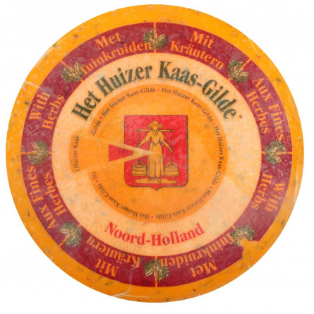 Сир Huizer Kaas-Gilde Гауда з травами 50% slide 2