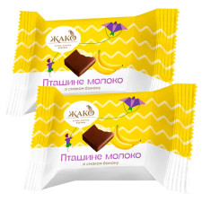 Цукерки Жако Пташине молоко банан 2,7кг mini slide 1