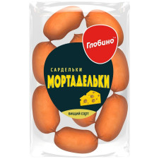 Сардельки Глобино Мортадельки вищого сорту вагові mini slide 1