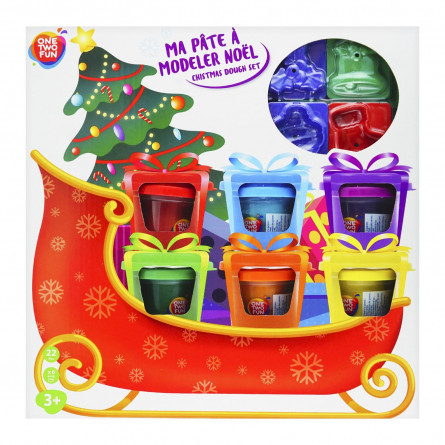 Набор для лепки One two fun Christmas slide 2