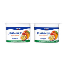 Йогурт Danone Живинка Персик-маракуйя 1.5% 4шт 115г mini slide 2