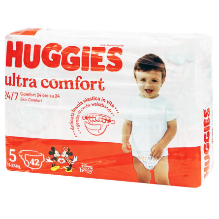 Підгузники Huggies Ultra Comfort 5 11-25кг 42шт slide 1