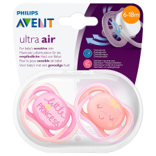 Пустушка Philips Avent Ultra Air 6-18міс 2шт mini slide 1