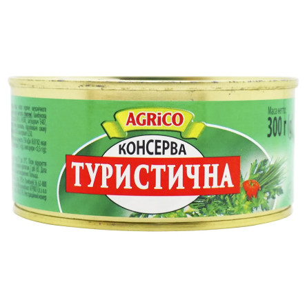 Консерва Agrico Туристическая мясная 300г slide 1