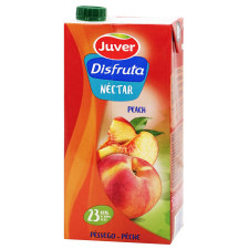 Нектар Juver Disfruta персик 1л mini slide 1