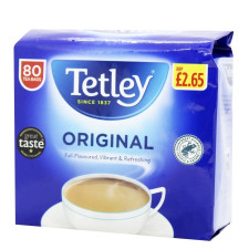 Чай чорний Tetley в пакетиках 80шт mini slide 1