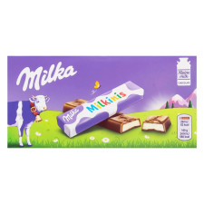 Шоколад Milka Milkinis з молочною начинкою 87,5г mini slide 1