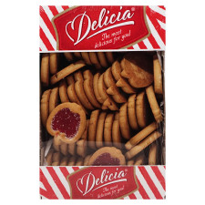 Печиво Delicia Райські яблучка зі смаком апельсина 600г mini slide 1