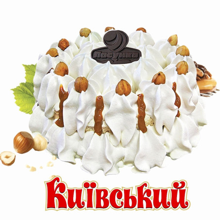 Торт-Морозиво Буржуй Ласунка Київський 800г slide 3