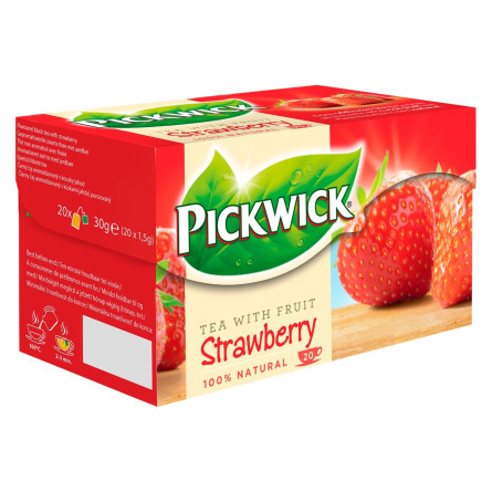 Чай черный Pickwick Клубника 20х1,5г slide 2