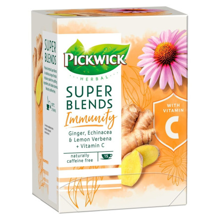 Чай трав'яний Pickwick Super Blends Immunity 15х1,5г slide 2