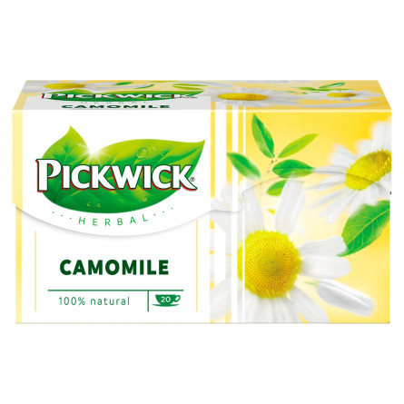 Чай трав'яний Pickwick  Ромашка 20х1,5г slide 1