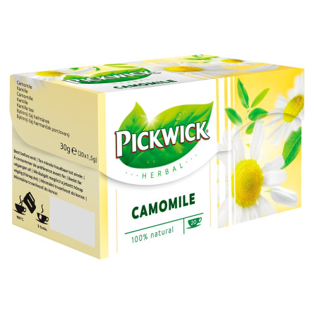 Чай травяной Pickwick Ромашка 20х1,5г slide 2