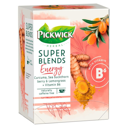 Чай трав'яний Pickwick Super Blends Energy 15х1,5г slide 5