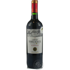 Вино Chateau Terres Douces Cuvee Le Jardin Aphrodite Rouge Bordeaux черване сухе 12,5% 0,75л mini slide 1