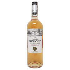 Вино Chateau Terres Douces Cuvee Le Jardin Aphrodite Rose Bordeaux рожеве сухе 12,5% 0,75л mini slide 1