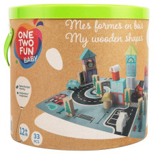 Набор игрушечный One two fun Baby Город mini slide 1