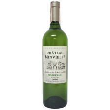 Вино Chateau Minvielle Cuvee du Capitaine Bordeaux біле сухе 12,5% 0,75л mini slide 3