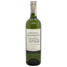 Вино Chateau Minvielle Cuvee du Capitaine Bordeaux біле сухе 12,5% 0,75л mini slide 4