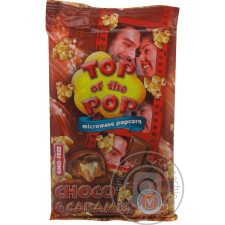 Попкорн Top of Pop для мікрохвильової печі зі смаком карамелі 100г mini slide 3