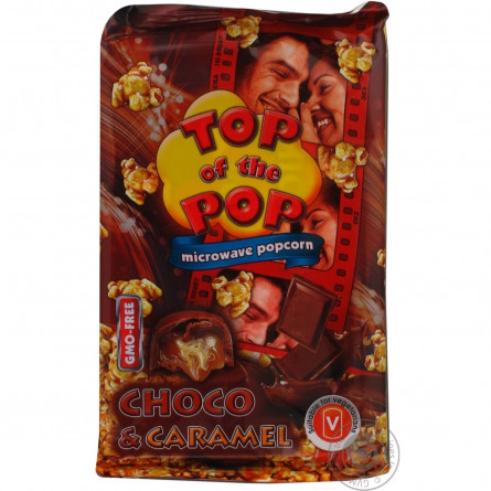Попкорн Top of Pop для мікрохвильової печі зі смаком карамелі 100г slide 6