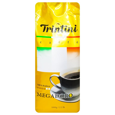 Кава Trintini Megadoro в зернах 1кг slide 2