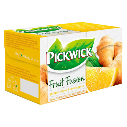 Чай фруктовий Pickwick Імбир-лемонграс 20х1,5г slide 2