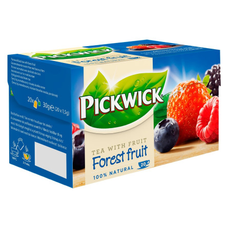 Чай чорний Pickwick зі смаком лісових ягід 20х1,5г slide 3