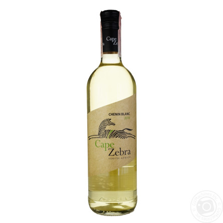 Вино Cape Zebra Chenin Blanc белое сухое 12% 0,75л slide 2