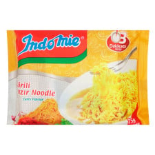 Локшина Indomie зі смаком карі швидкого приготування 75г mini slide 1