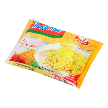 Локшина Indomie зі смаком карі швидкого приготування 75г slide 2