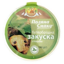 Закуска Поляна Смаку з грибами 180г mini slide 2