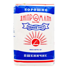 Борошно Дніпромлин пшеничне вищий гатунок 1кг mini slide 2