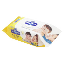 Серветки вологі Alvesta Baby 120шт mini slide 2