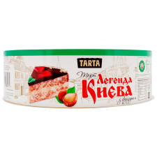 Торт Tarta Легенда Києва з фундуком повітряно-горіховий 900г mini slide 2