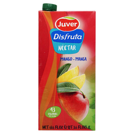 Нектар Juver Disfruta манго 2л slide 2