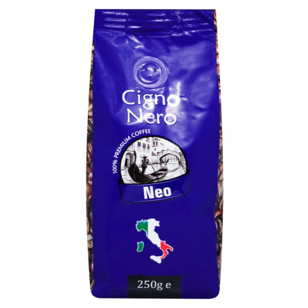 Кава Cigno Nero Neo в зернах 250г slide 1