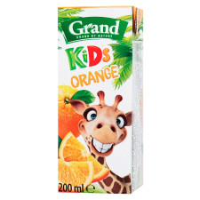 Сок Grand апельсиновый 200мл mini slide 1