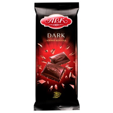 Шоколад АВК чорний какао 57% 90г mini slide 1