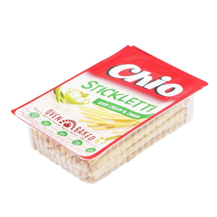 Соломка картопляна stickletti сметана-цибуля Chio 80г slide 2