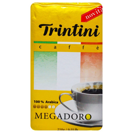 Кофе Trintini Megadoro молотый 250г slide 2