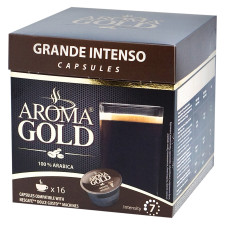 Кофе Aroma Gold Grande Intenso в капсулах 16шт 28г mini slide 1