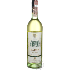 Вино Baron du Val біле сухе 11% 0,75л mini slide 1
