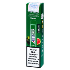 Цигарка електронна HQD Cuvie кавун одноразова 1,25мл 300затяжок mini slide 1