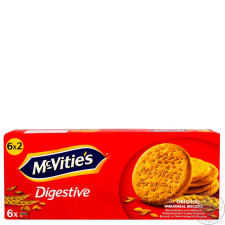 Печенье пшеничное McVitie's Digestive Original 12шт 176,4г mini slide 1